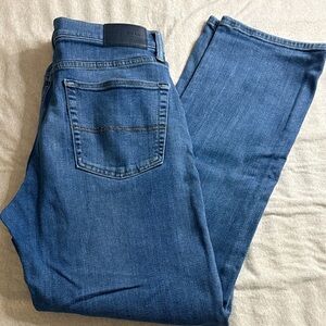 Lucky Brand Men's Denim Jeans in Blue W33 L32 Vintage Straight Leg